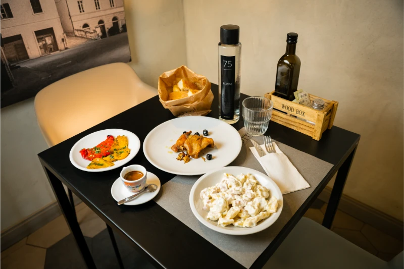 le grotti menu completo